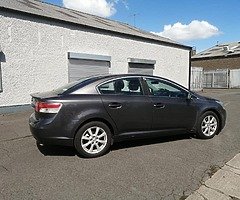 12 Toyota Avensis 2.0ltr Diesel With Tax And Nct