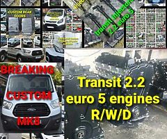 TRANSIT MK8 & CUSTOM PANELS
COMPLETE FRONTS 
ALL DOORS 
ALLOY WHEELS 
SIDE BARS ...