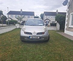 05 Nissan micra 1.L fresh Nct 26/08/23 Tax 08/22