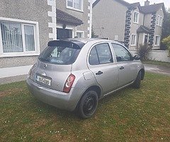 05 Nissan micra 1.L fresh Nct 26/08/23 Tax 08/22 - Image 7/10
