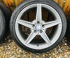 18” genuine Mercedes alloys - Image 3/5