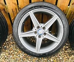 18” genuine Mercedes alloys - Image 4/5