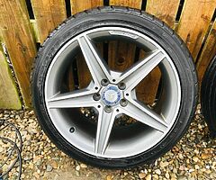 18” genuine Mercedes alloys - Image 5/5