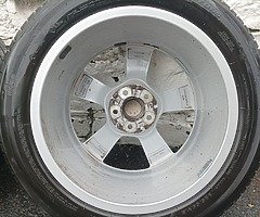 Audi A6 Alloys with very good tyres 225/55/18