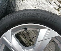 Audi A6 Alloys with very good tyres 225/55/18 - Image 4/6