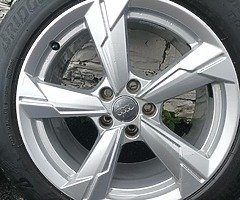 Audi A6 Alloys with very good tyres 225/55/18 - Image 6/6