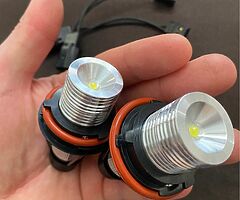 NEW 2Pcs LED Angel Eyes bulbs