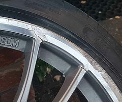 Genuine 3SDM 0.04 20 INCH 5X112 ALLOY WHEELS CHEAP - Image 7/9