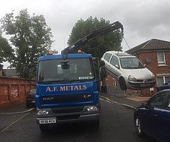 Scrap cars vans jeeps wanted top prices paid scrap metal clearance of scrap metal