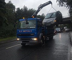 Scrap cars vans jeeps wanted top prices paid scrap metal clearance of scrap metal - Image 4/10