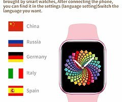 X8 Max Smart Watch 1.75 Inch Dialing Bluetooth Music Sports Sleep Monitoring Heart-rate -ROSE GOLD