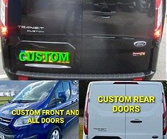 Transit & custom turbo axle light door engine gearbox egr tyre front all panels seats air bag bu