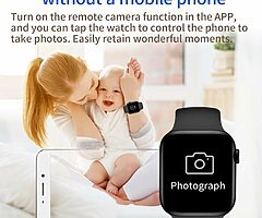 X8 Max Smart Watch 1.75 Inch Dialing Bluetooth Music Sports Sleep Monitoring Heart-rate -BLACK - Image 4/8