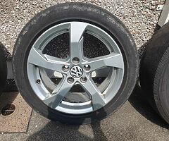 Audi 17 inch alloys - Image 6/6