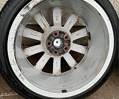 18” OEM Audi A6 Alloys with brand new tyres - Image 5/10