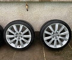 18” OEM Audi A6 Alloys with brand new tyres - Image 10/10