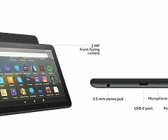 105€ Fire HD 8 Tablet, 8" HD display, 32 GB, Black , designed for portable entertainment