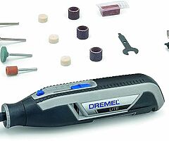 85€ Dremel Cordless Rotary Tool 3.6 V, Multi Tool Kit with 15 Accessories, Variable Speed