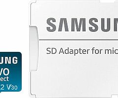 40€ 256GB microSDXC UHS-I U3 130MB/s Full HD & 4K UHD Memory