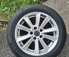 Bmw 5 series wheels 225 / 45 / 17