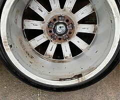 18” OEM Audi A6 Alloys with brand new tyres - Image 7/10