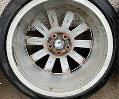 18” OEM Audi A6 Alloys with brand new tyres - Image 8/10