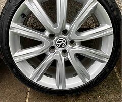18” OEM Audi A6 Alloys with brand new tyres - Image 10/10