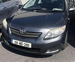08 Toyota Corolla 1.4d