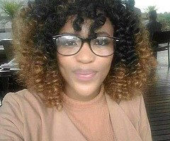 Ombré spring curls
