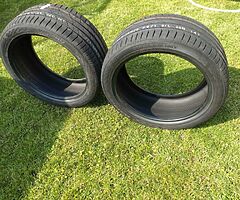 2 x 20 inch tyres