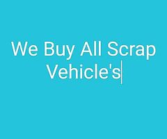 Scrap Cars wanted