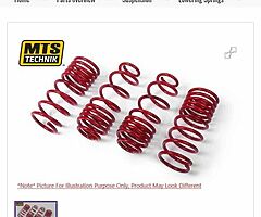 Bmw f30 40mm lowering springs
