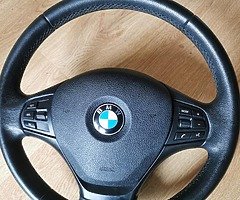Bmw F30 steering wheel