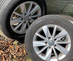 Genuine Volkswagen alloys
