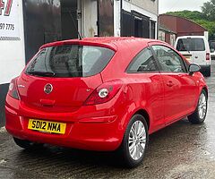 2012 Vauxhall Corsa