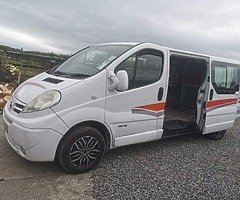 2011 Nissan primastar camper on book