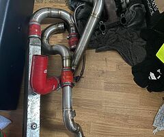 52 mil hybrid, hardpipe and intercooler for bxe