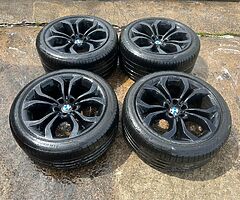 20" BMW X5 X6 Alloy Wheels Tyres Rims 5x120