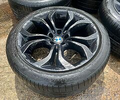 20" BMW X5 X6 Alloy Wheels Tyres Rims 5x120
