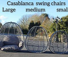 Brand New Casablanca swing chair Available in all Sizes  With Free Home Delivery