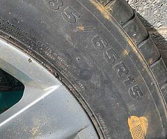 Genuine VW polo alloys