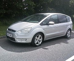 08 Ford S-Max 7 Seater MPV - MANUAL GEARBOX - High Spec - 6 Speed.