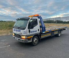 Mitsubishi canter tilt and side recovery