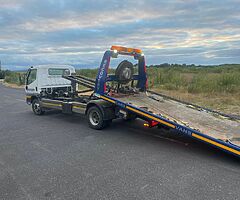 Mitsubishi canter tilt and side recovery