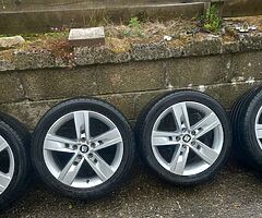 Vw audi a3 skoda seat 18inch genuine alloy wheels with good tyres for sale - Image 5/6