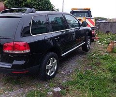 Vw touareg for breaking