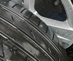 Mini Cooper 19inch 5x120 genuine alloy wheels with good tyres for sale - Image 8/10