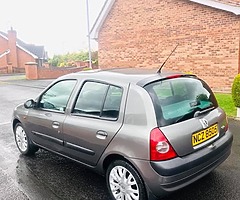 Renault Clio 1.2 petrol - Full 12 months MOT, New timing belt & water pump and 4 new tyres!