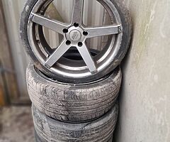 2006 (05-09) BMW 5 SERIES ALLOY SET