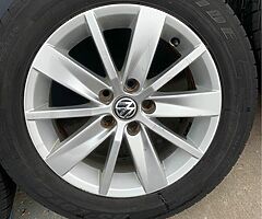 Genuine VW polo alloys
